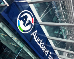 AT Auckland Transport signage