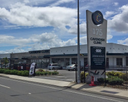 Cavendish Clinic roadside plinth