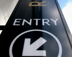 Hereford Residences exterior signage