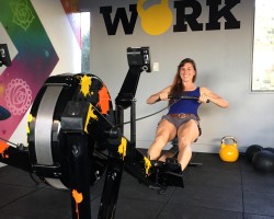 WORK fitness rowers