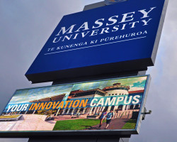 Massey University megastructure  plinth