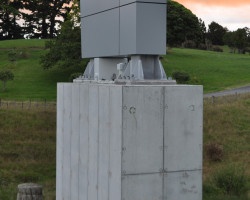 Massey University megastructure plinth