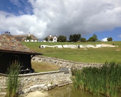 Mega launch illuminated sign