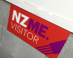 NZME. parking sign