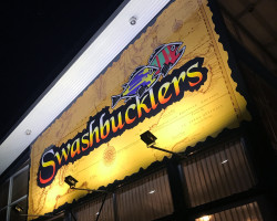 Swashbucklers building signage