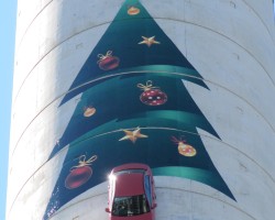 SkyTower Christmas Tree