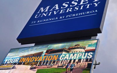 Roadside plinth signage graphic