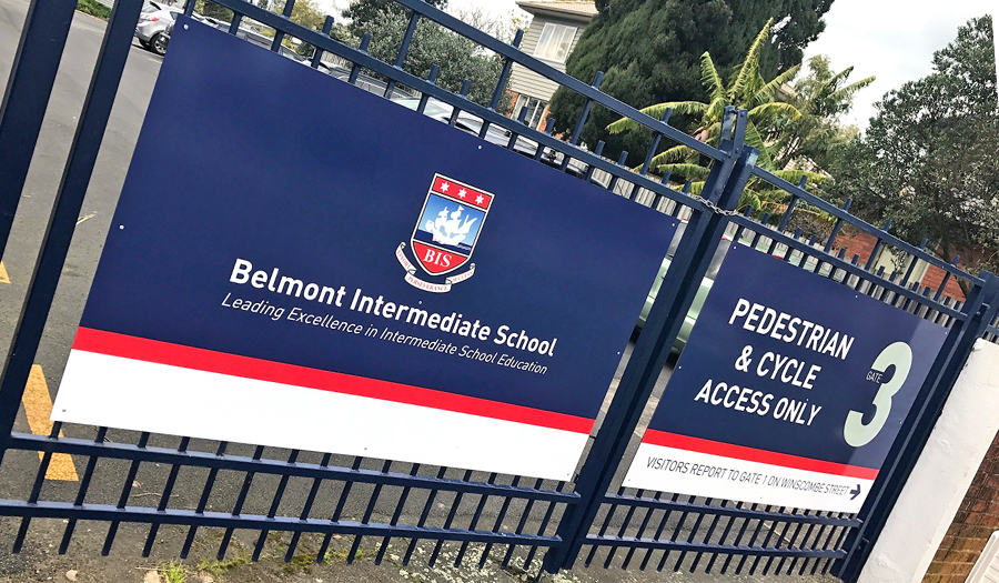 School information signs graphic