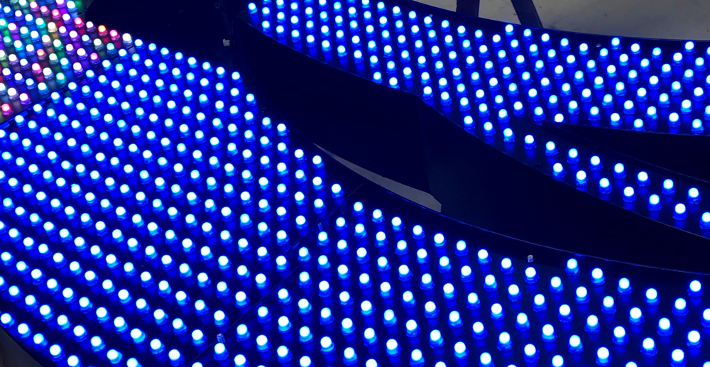 When a logo becomes a digital screen