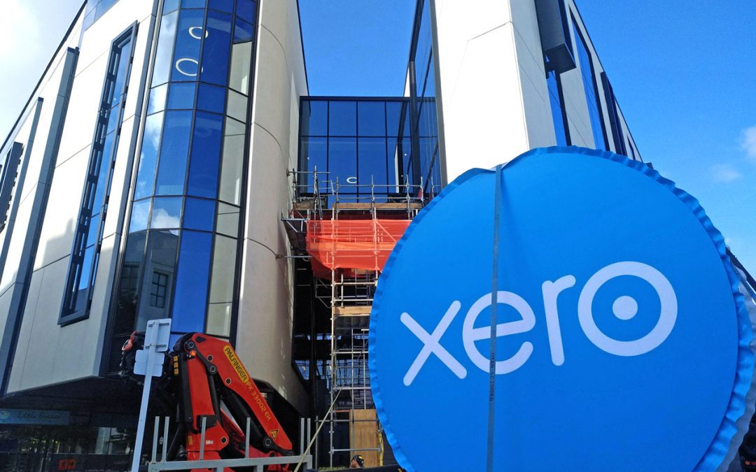 xero building signage installation height access