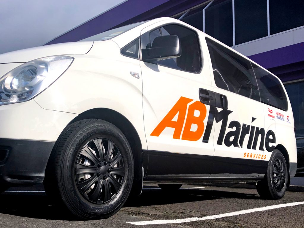 Rebranding For AB Marine - Logo And Signage - Big