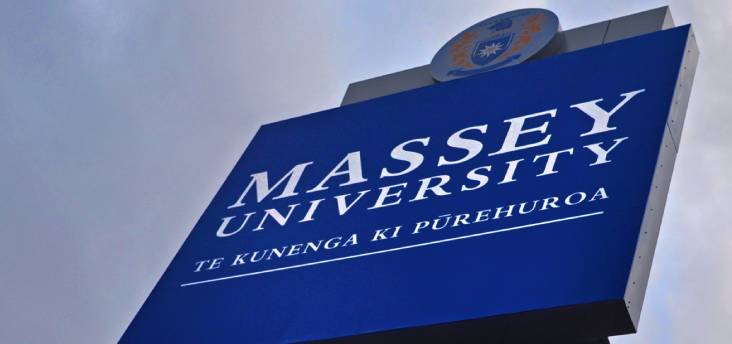 Massey University plinth closeup