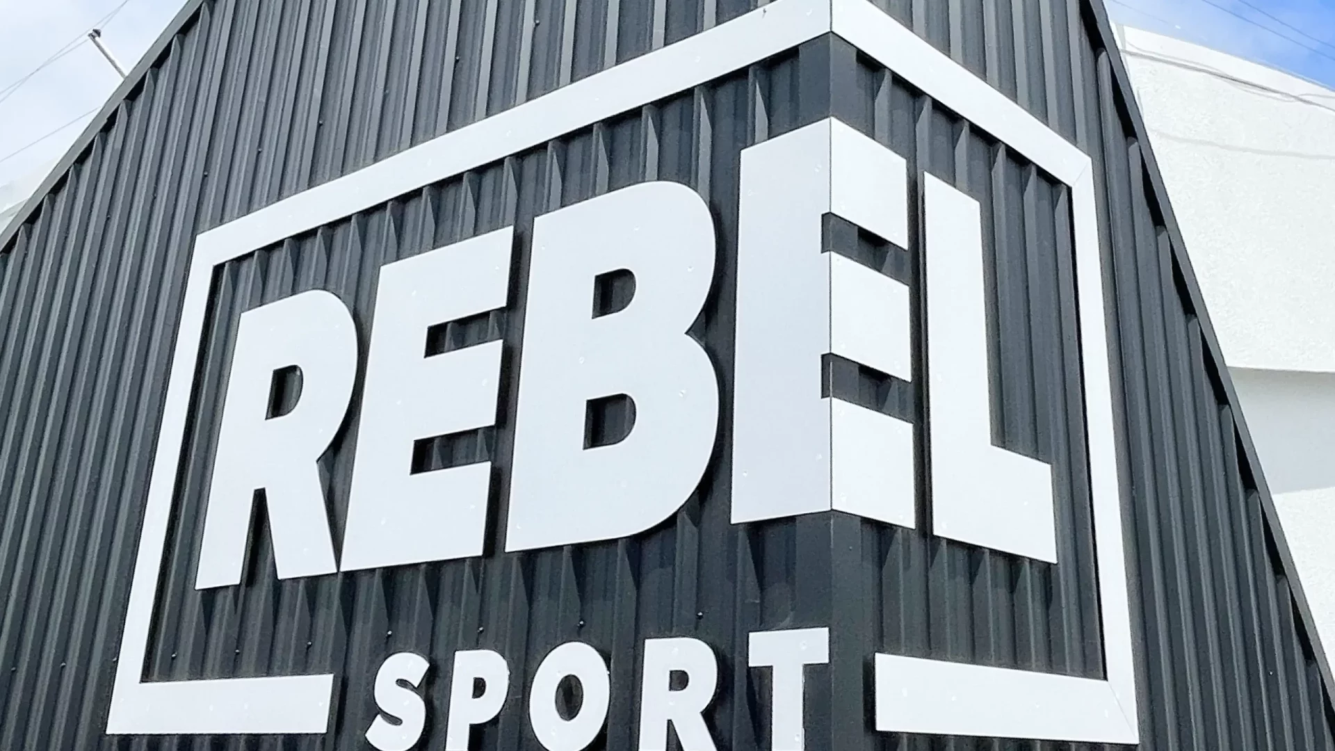 Rebel Sport Store Rebranding  BIG's Vibrant Signage Solutions