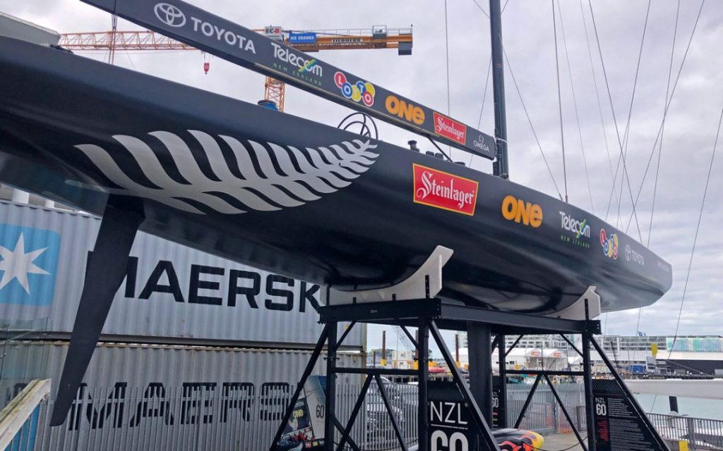 nzl60 america's cup team new zealand boat