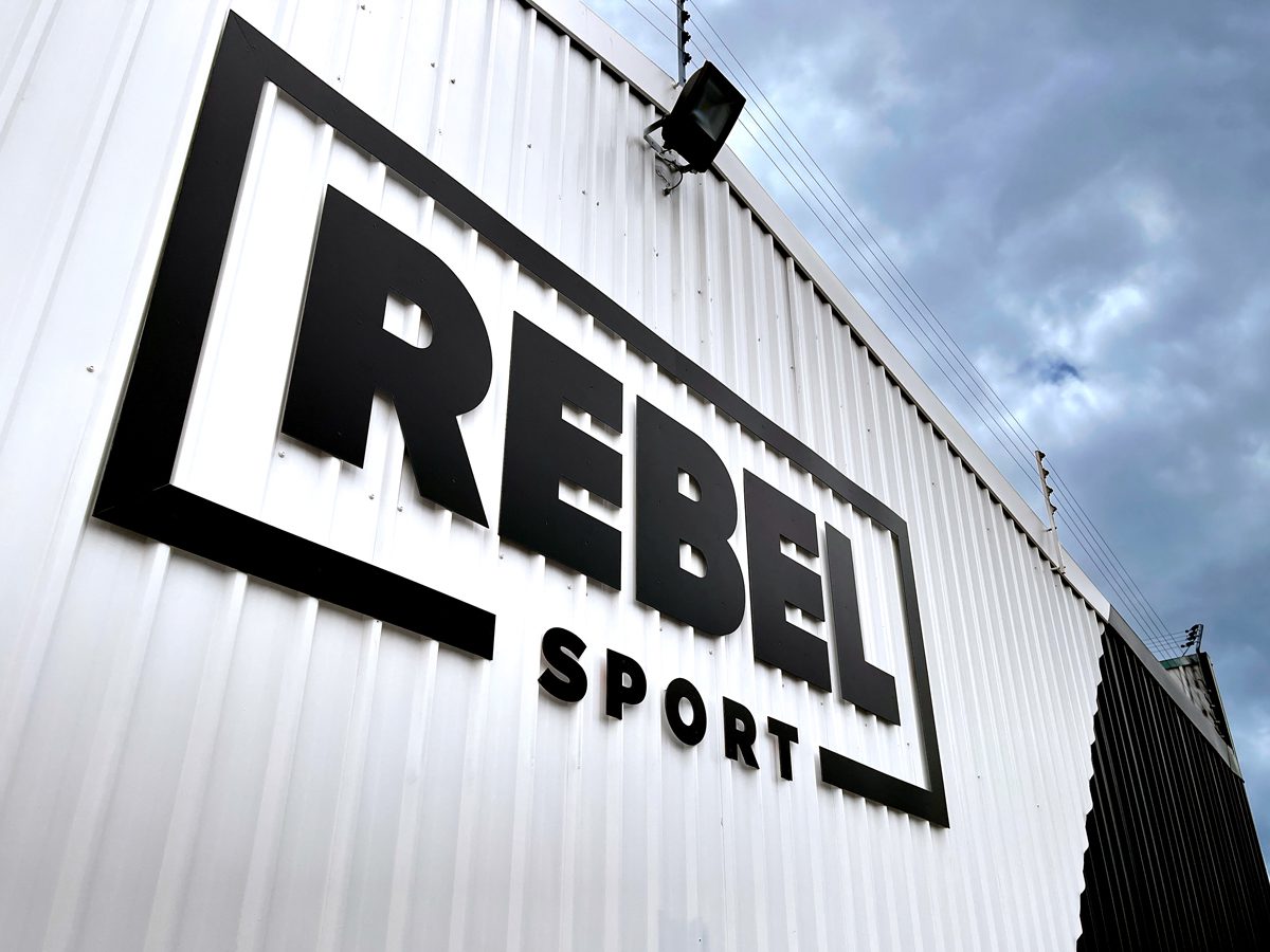 Building signage exercise for Rebel Sport - Big Ideas