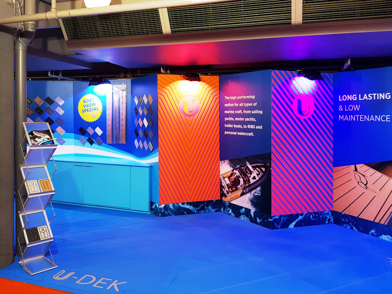 U-Dek exhibition expo display stand