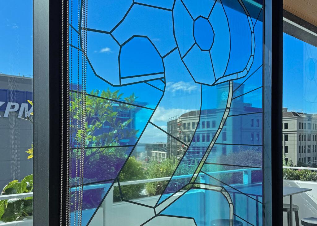 stained glass windows
